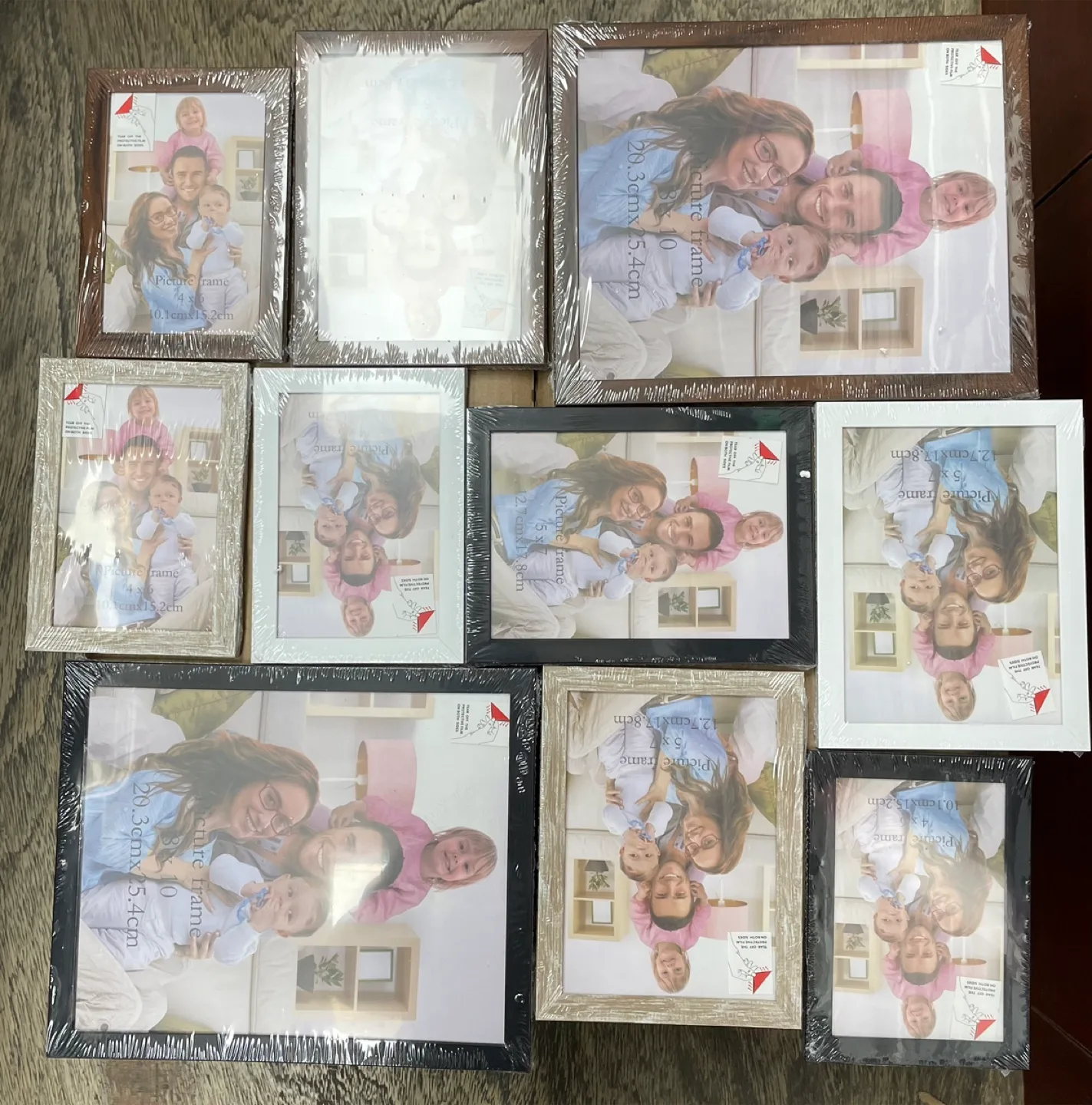Multi-Pack Photo Frame Set of 10