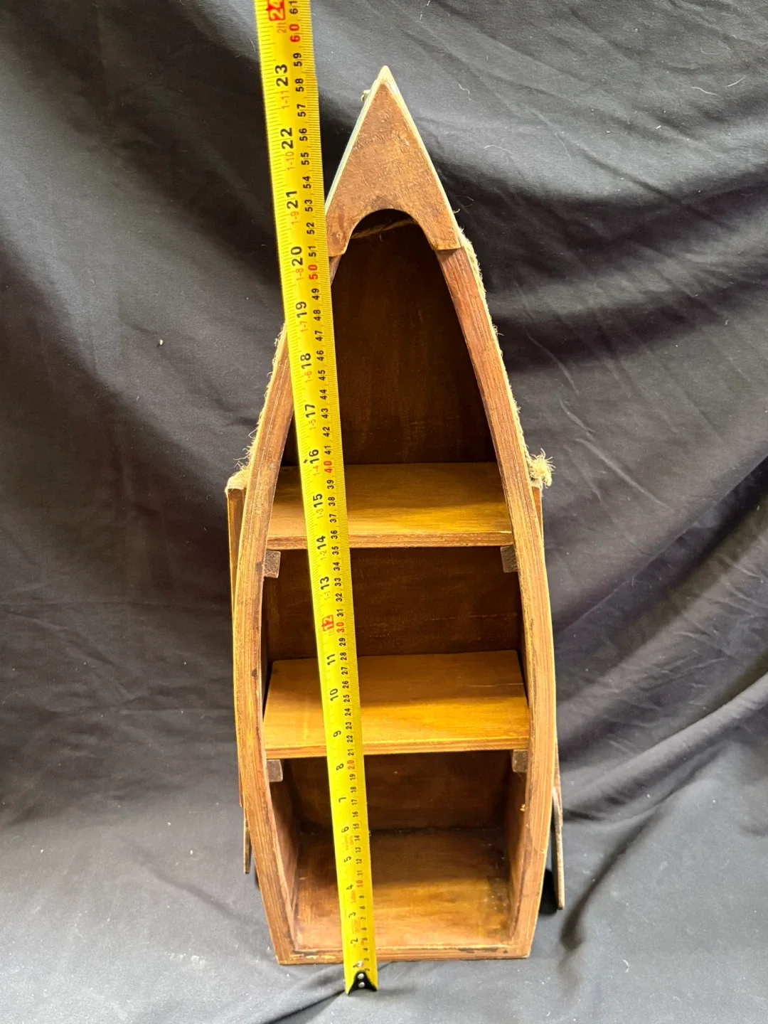 #cleanout Wooden Boat Shelf image indicator(6)