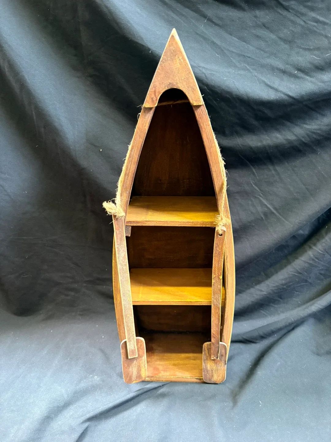 #clearout Wooden Boat Shelf