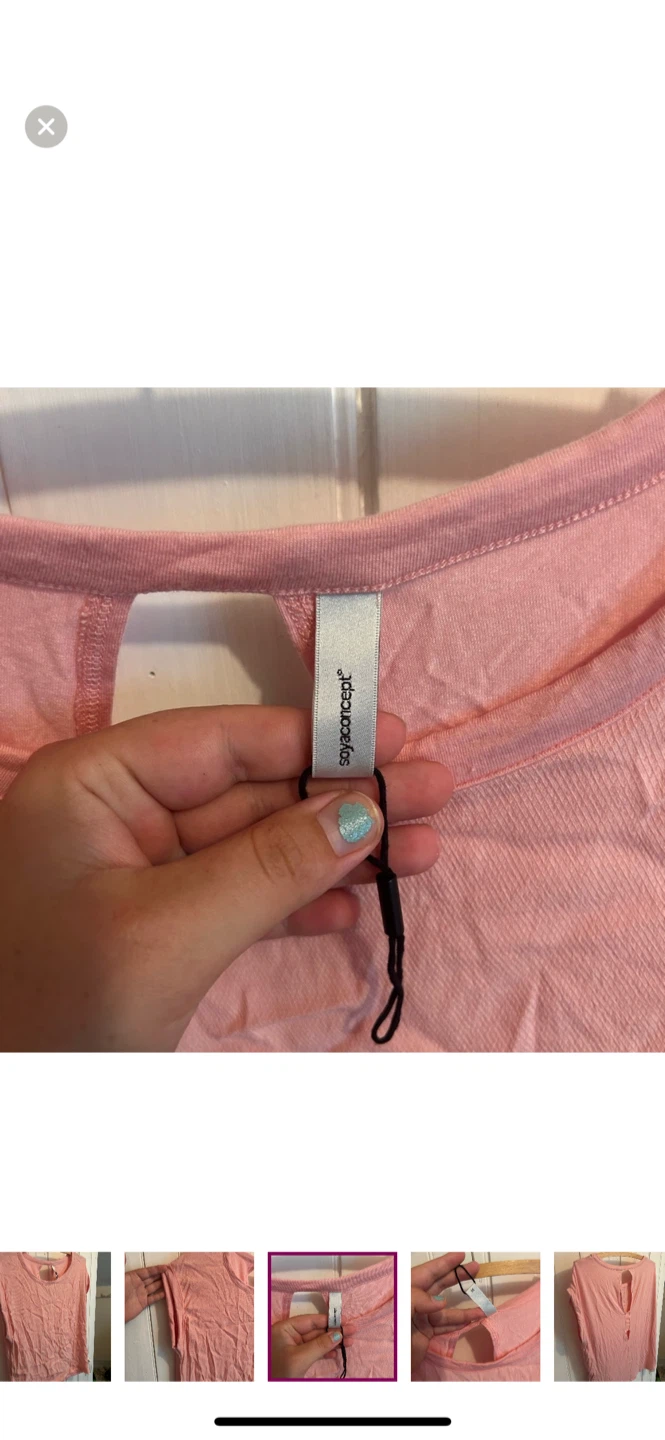 Soyaconcept Pink Top - Size M - photo 3
