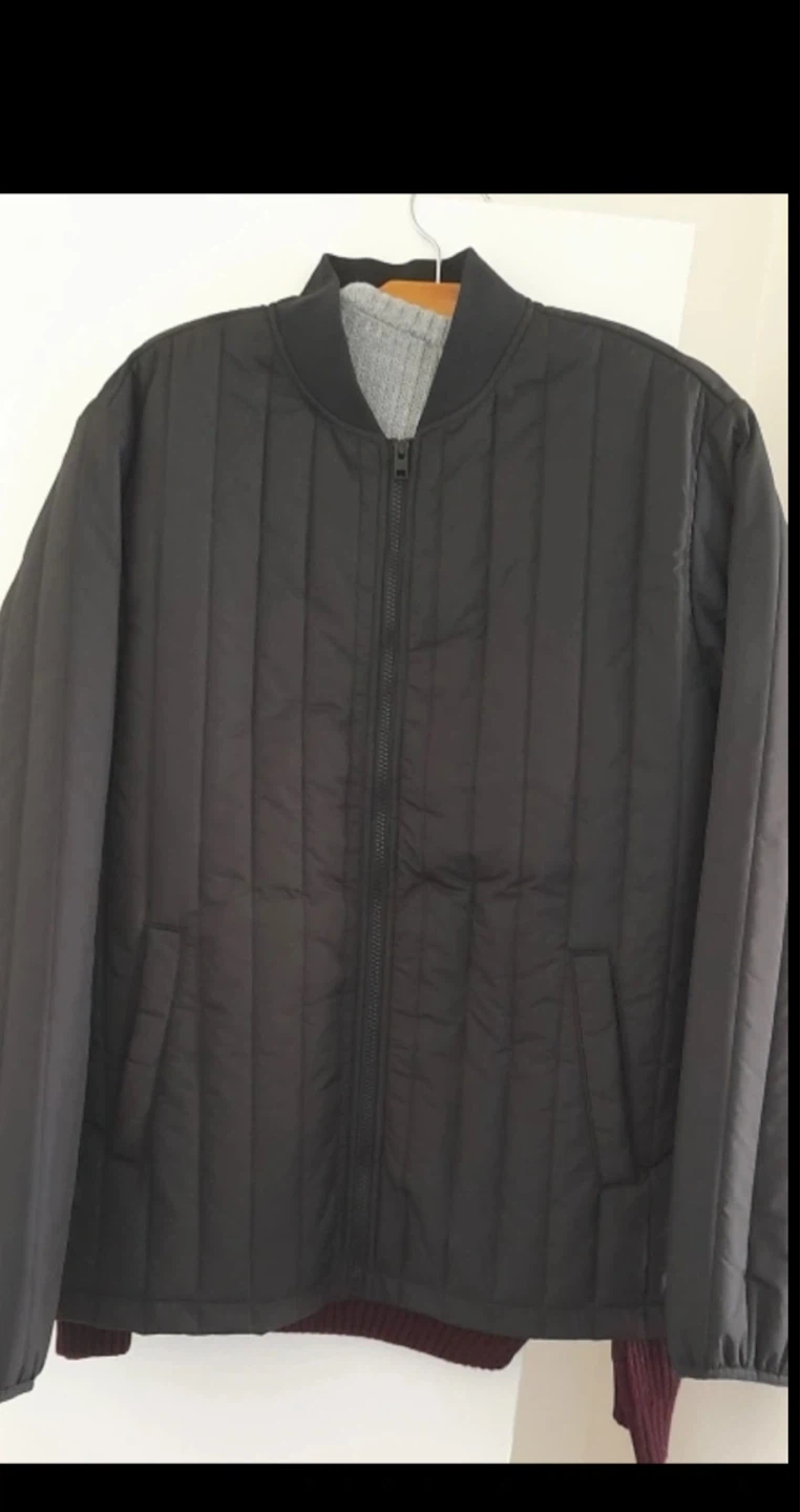 Quilted Bomber Jacket - Size M - photo 2