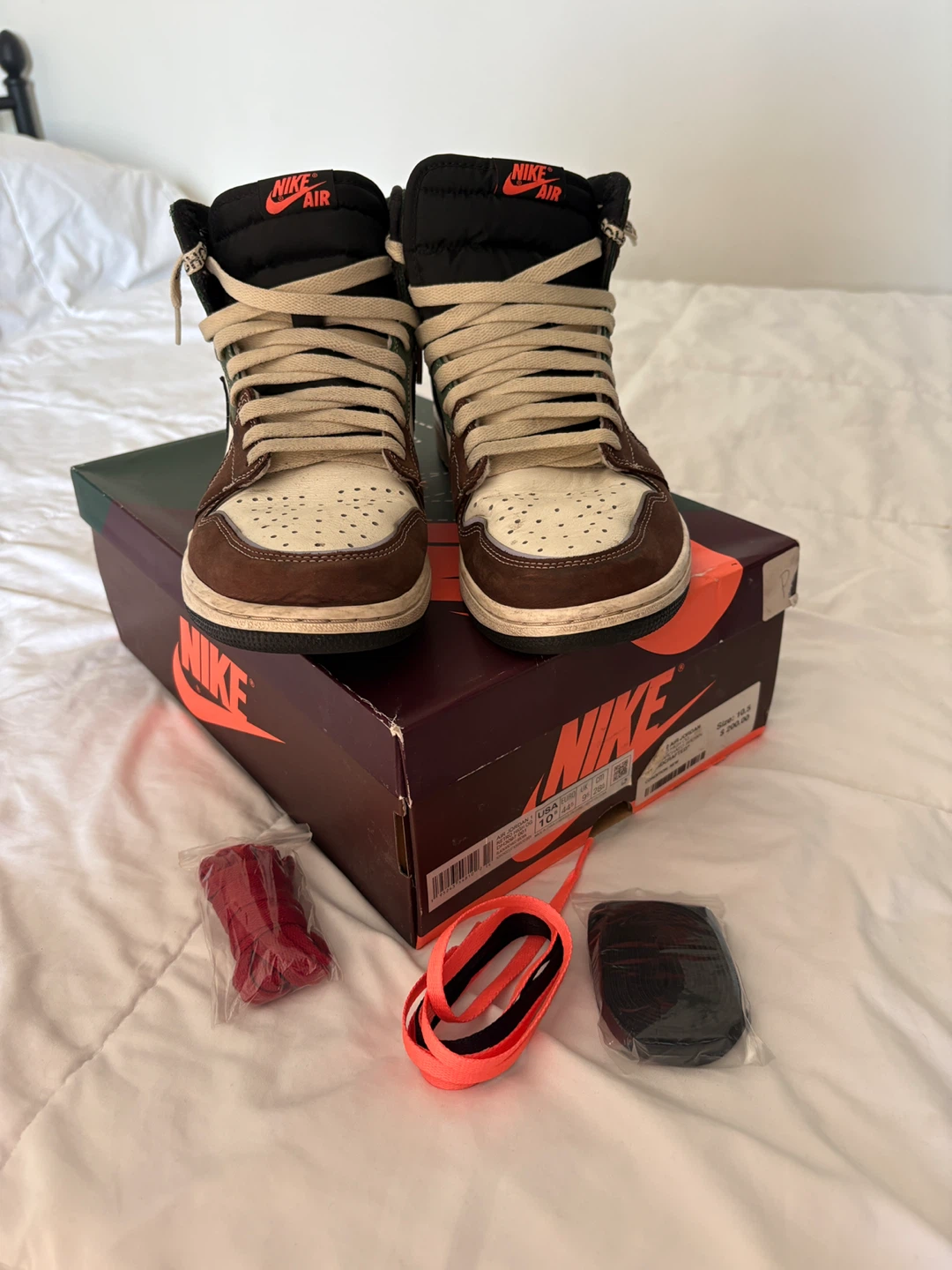 Air Jordan 1 high og ‘Hand Crafted’ 10.5 $110 - photo 3