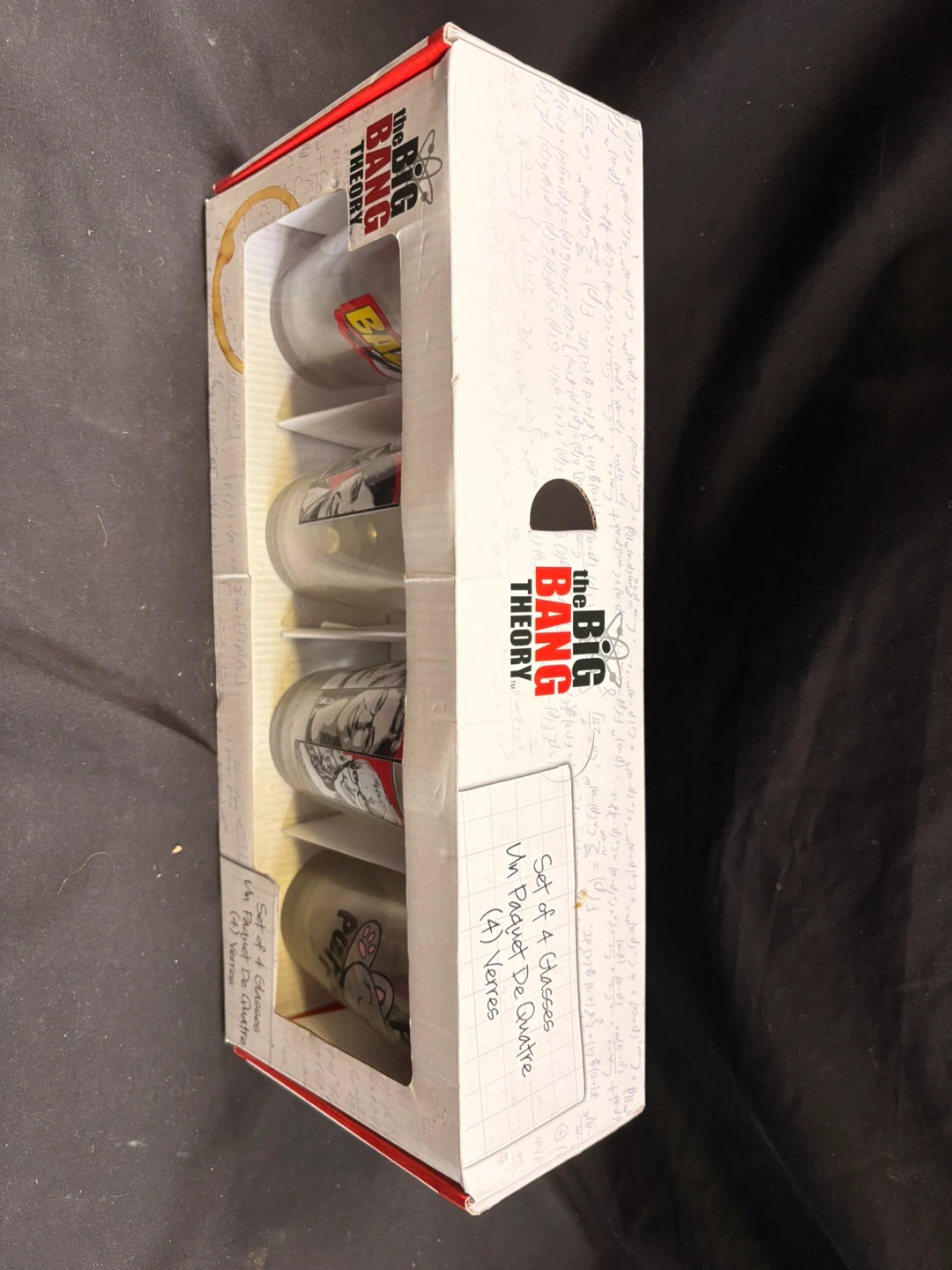 The Big Bang Theory Glasses - Set of 4 - photo 4