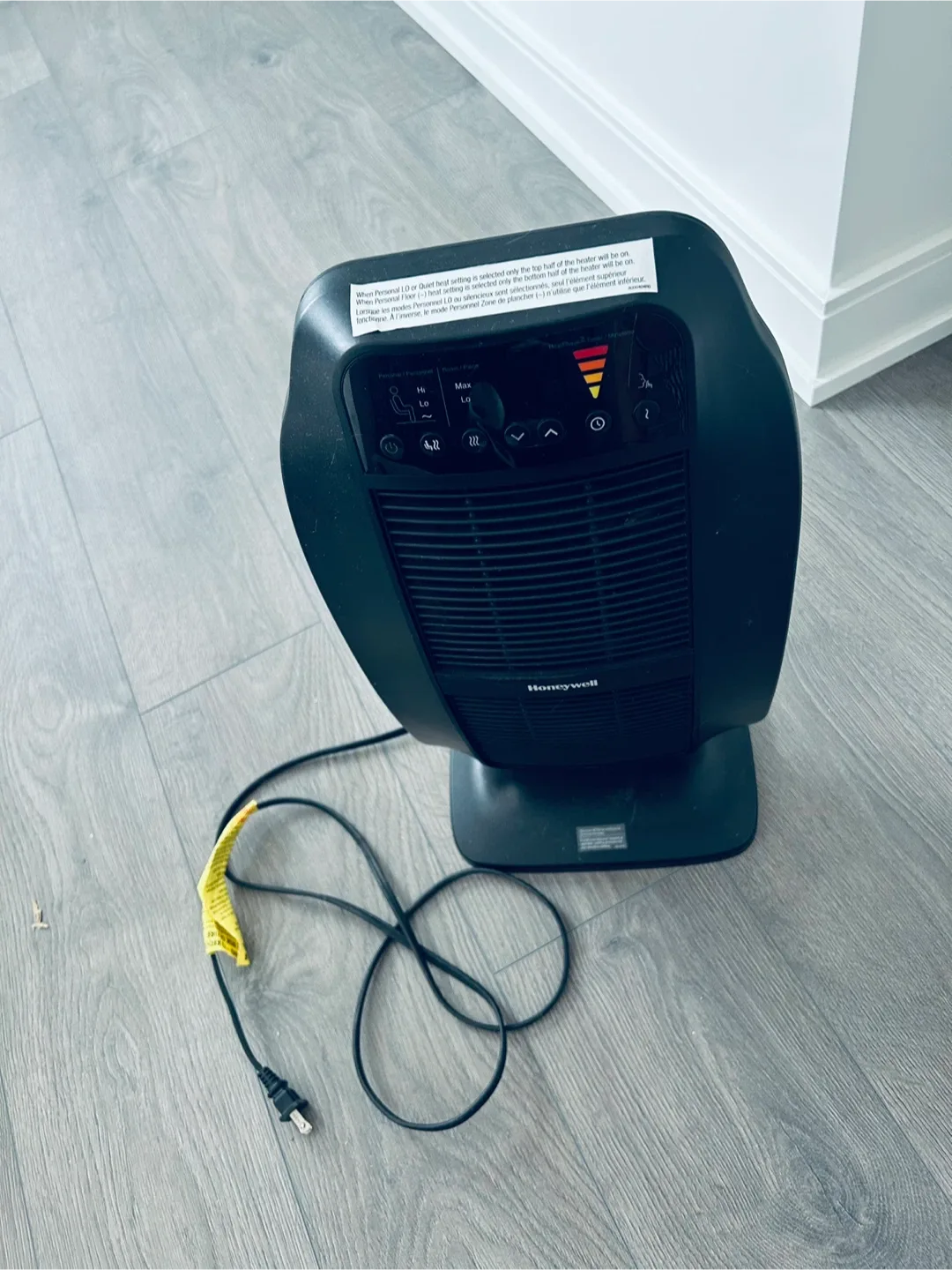 Honeywell Black Heater image indicator(2)