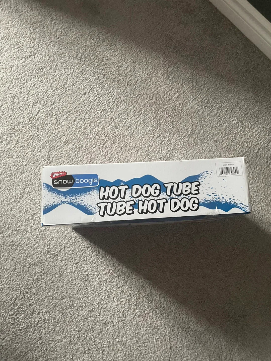 Wham-O Snow Boogie Hot Dog Tube - New in Box! image indicator(2)