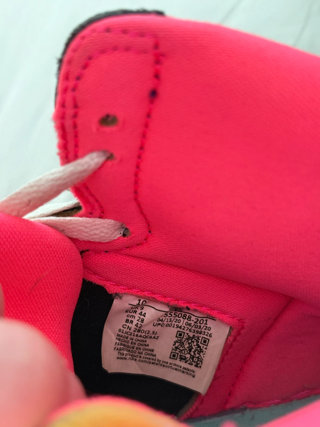 Air Jordan 1 retro high ‘Tokyo bio hack’ 10 $120 - photo 4