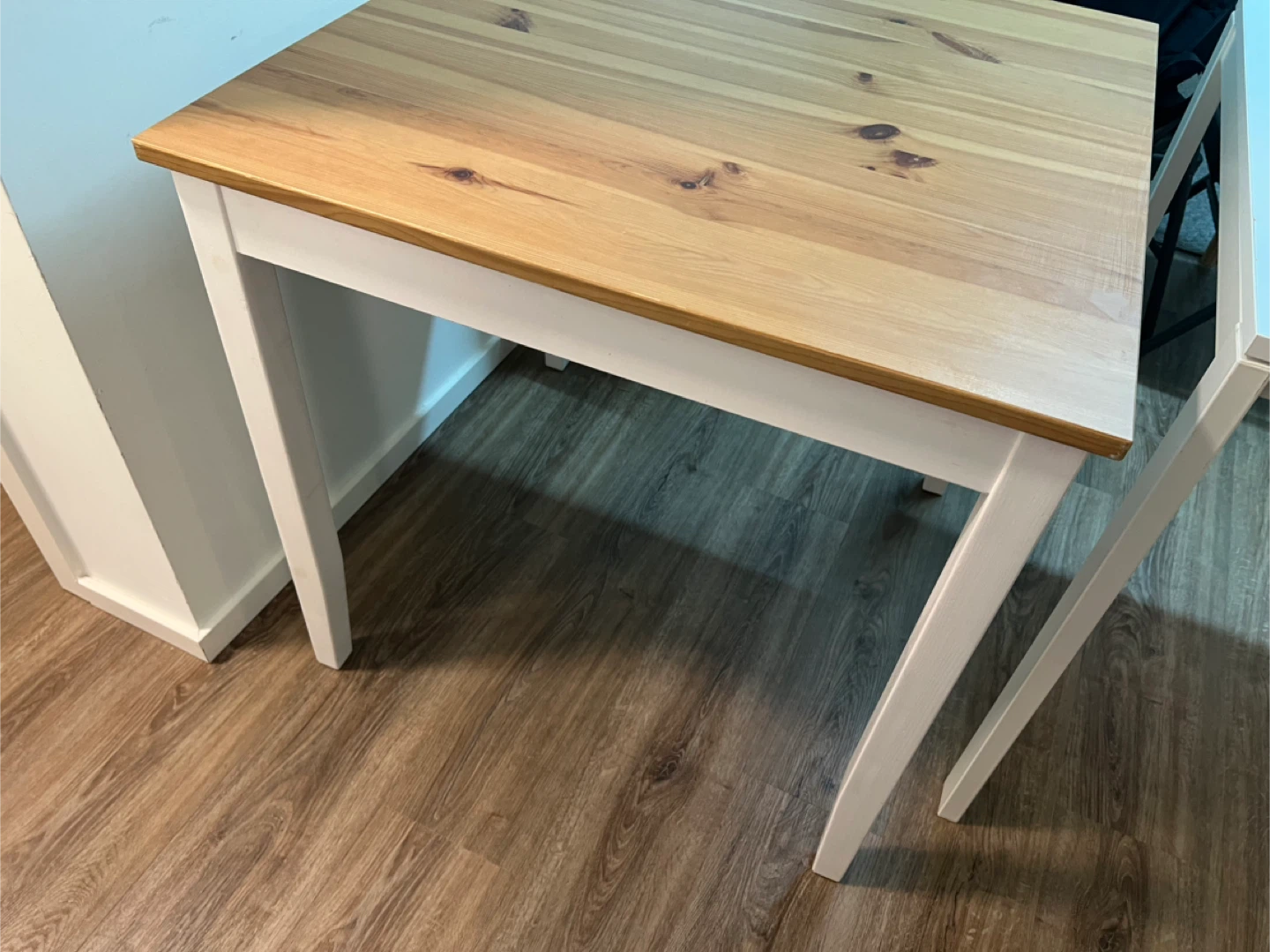 Small Wooden Table, 28x28 inch - photo 2