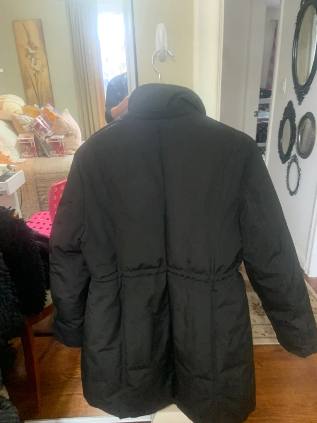 Women’s Cleo Black Winter Coat - Size XL ! image indicator(5)