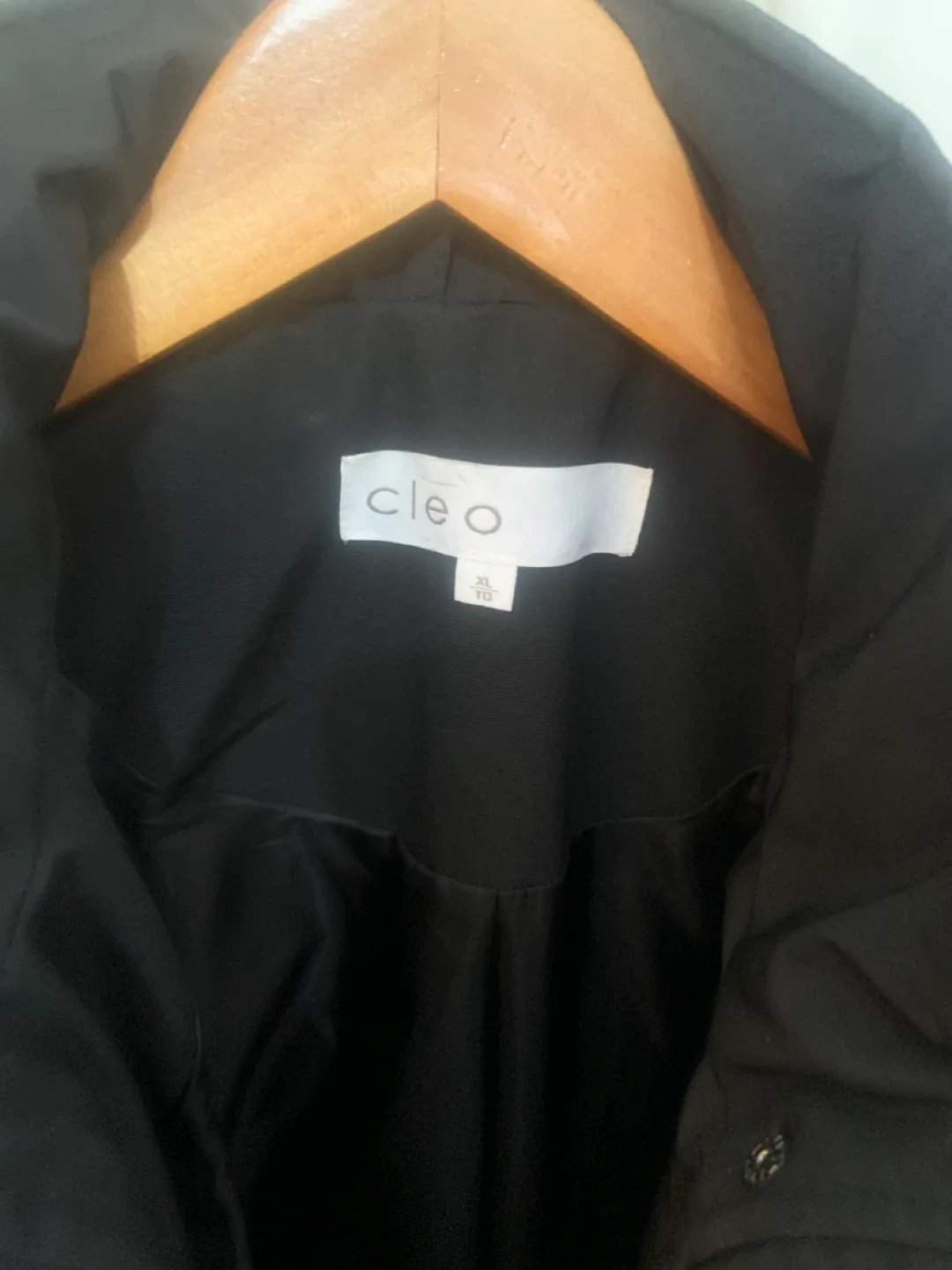 Women’s Cleo Black Winter Coat - Size XL ! image indicator(10)