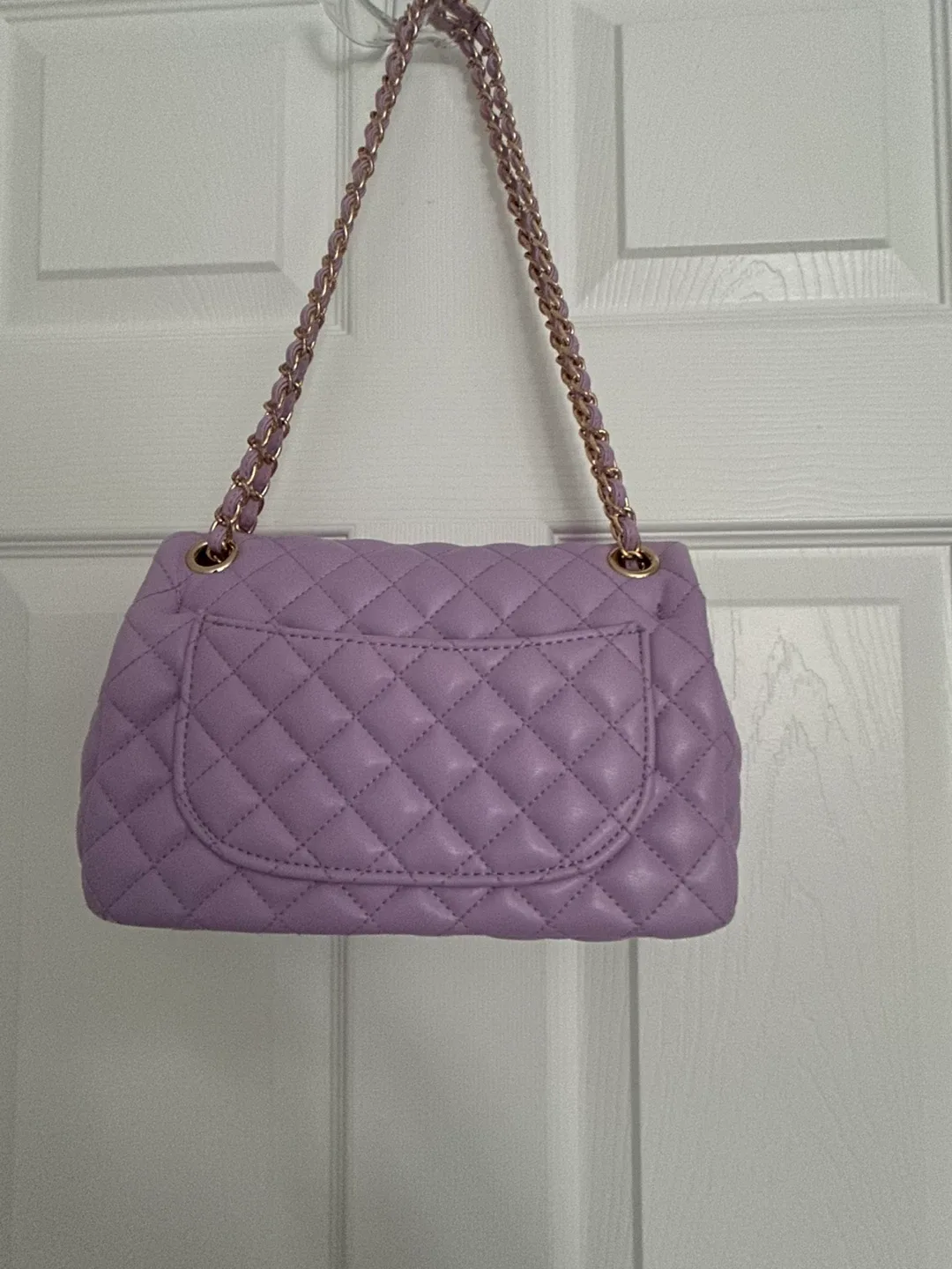 Chanel Quilted Handbag - Lavender image indicator(6)