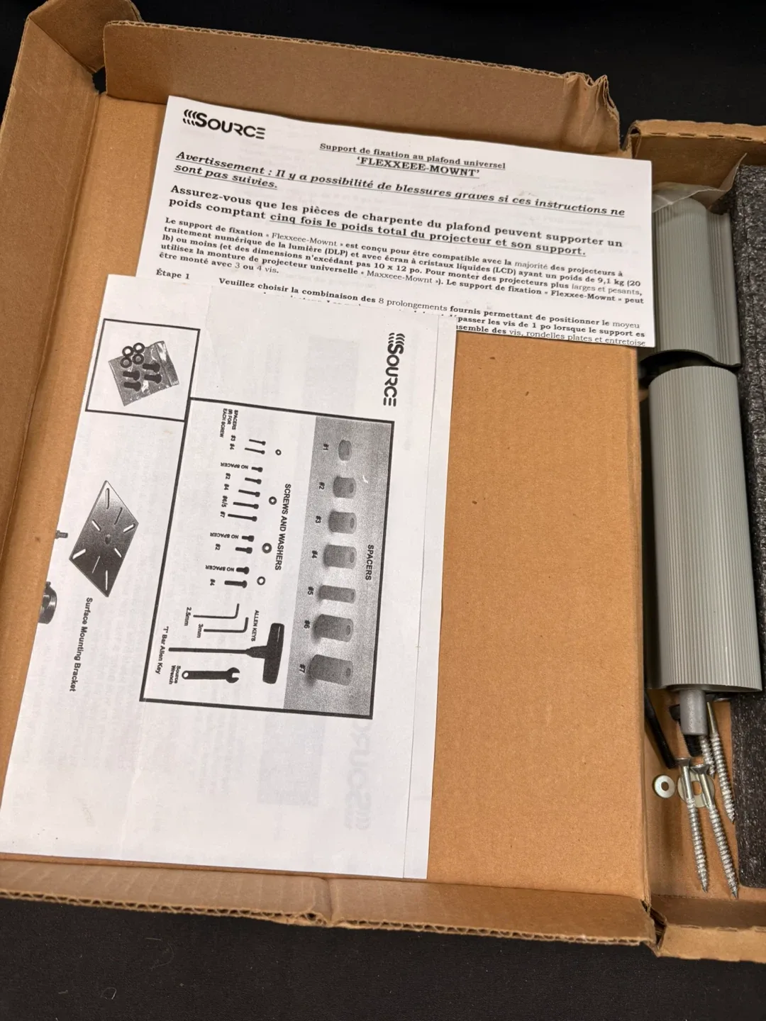 #cleanout Source Flexxee-Mount Universal Projector Mount (FMPM) image indicator(5)