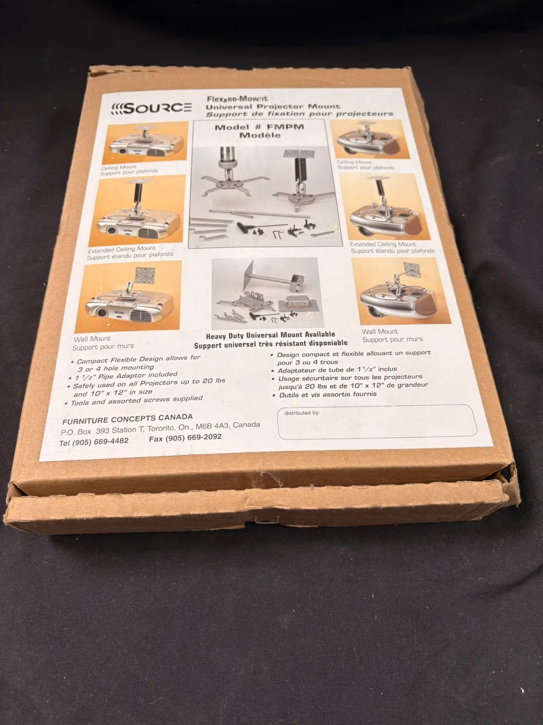 #cleanout Source Flexxee-Mount Universal Projector Mount (FMPM) image indicator(3)