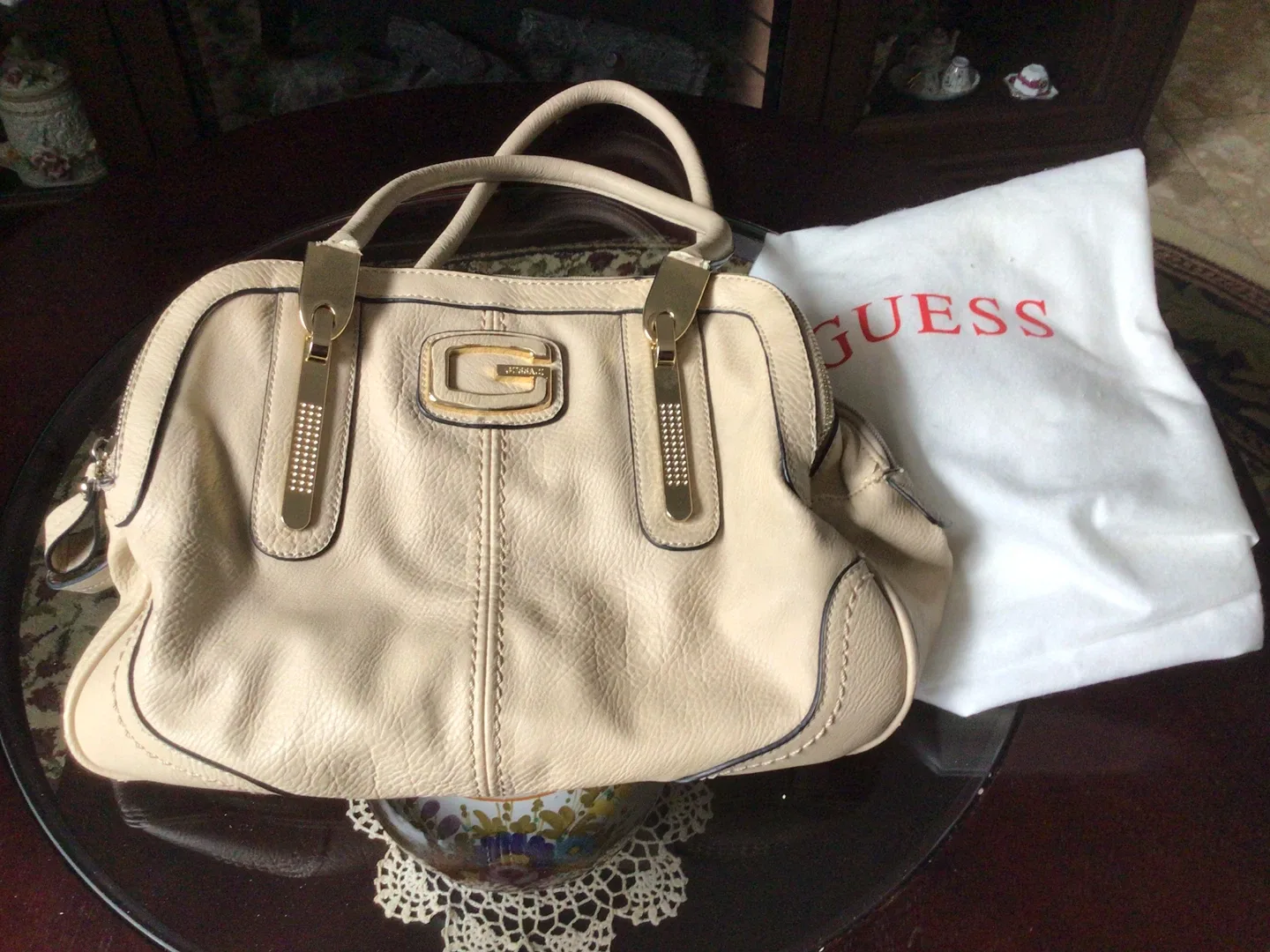 Guess Beige Handbag