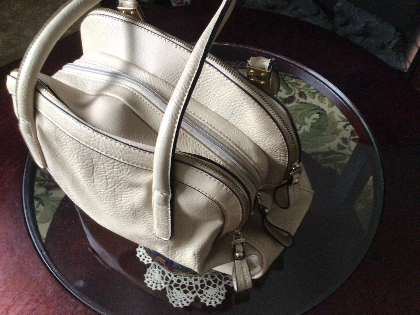 Guess Beige Handbag image indicator(3)
