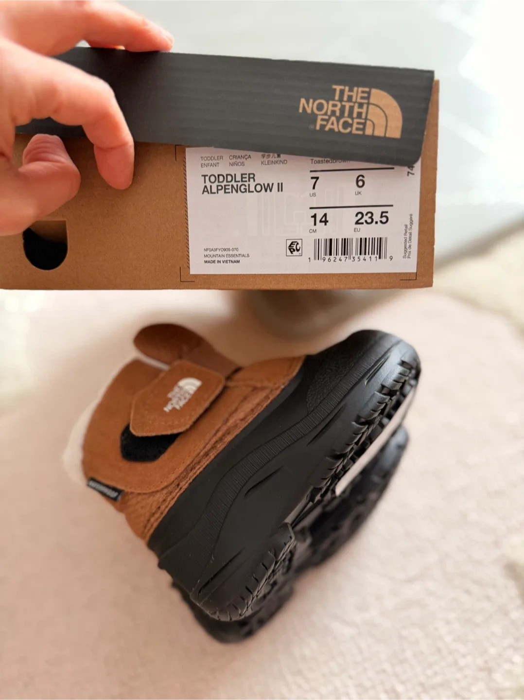 The North Face Toddler Alpenglow II Boots - Size 7