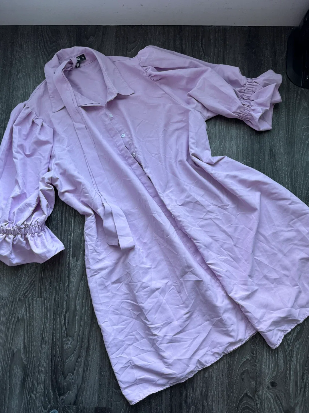 missguided Divided Lilac Dress - Size US 18
