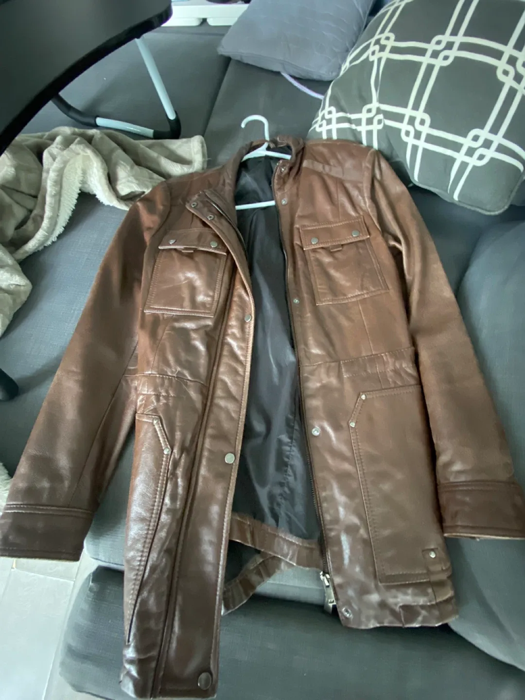 Danier Leather Jacket, Size S image indicator(4)