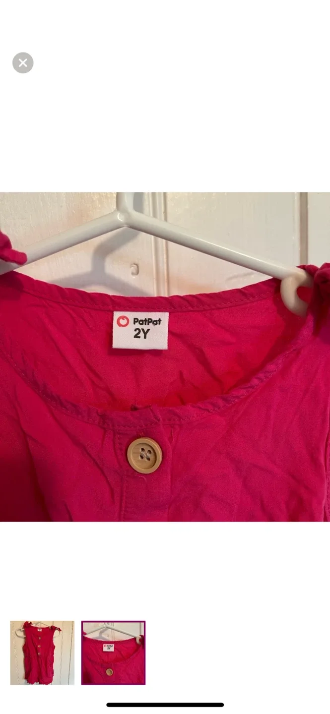 PatPat 2Y Pink Romper image indicator(2)