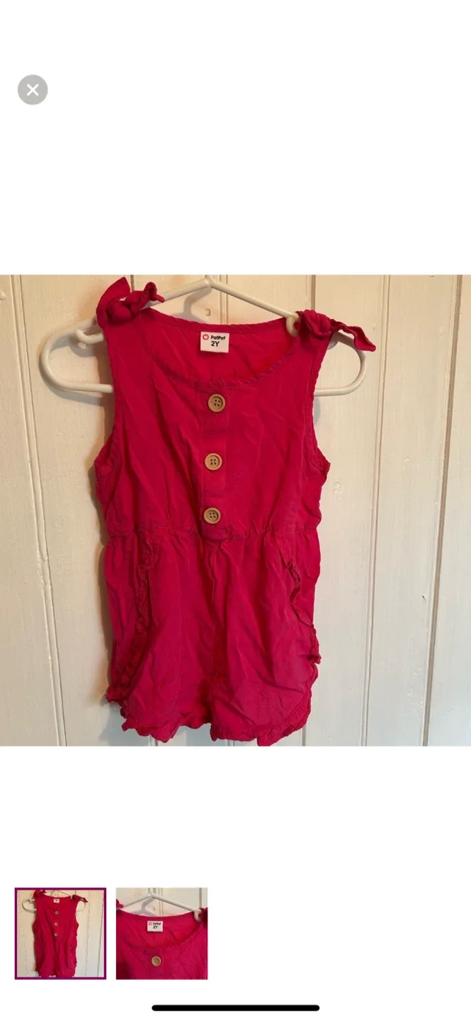 PatPat 2Y Pink Romper