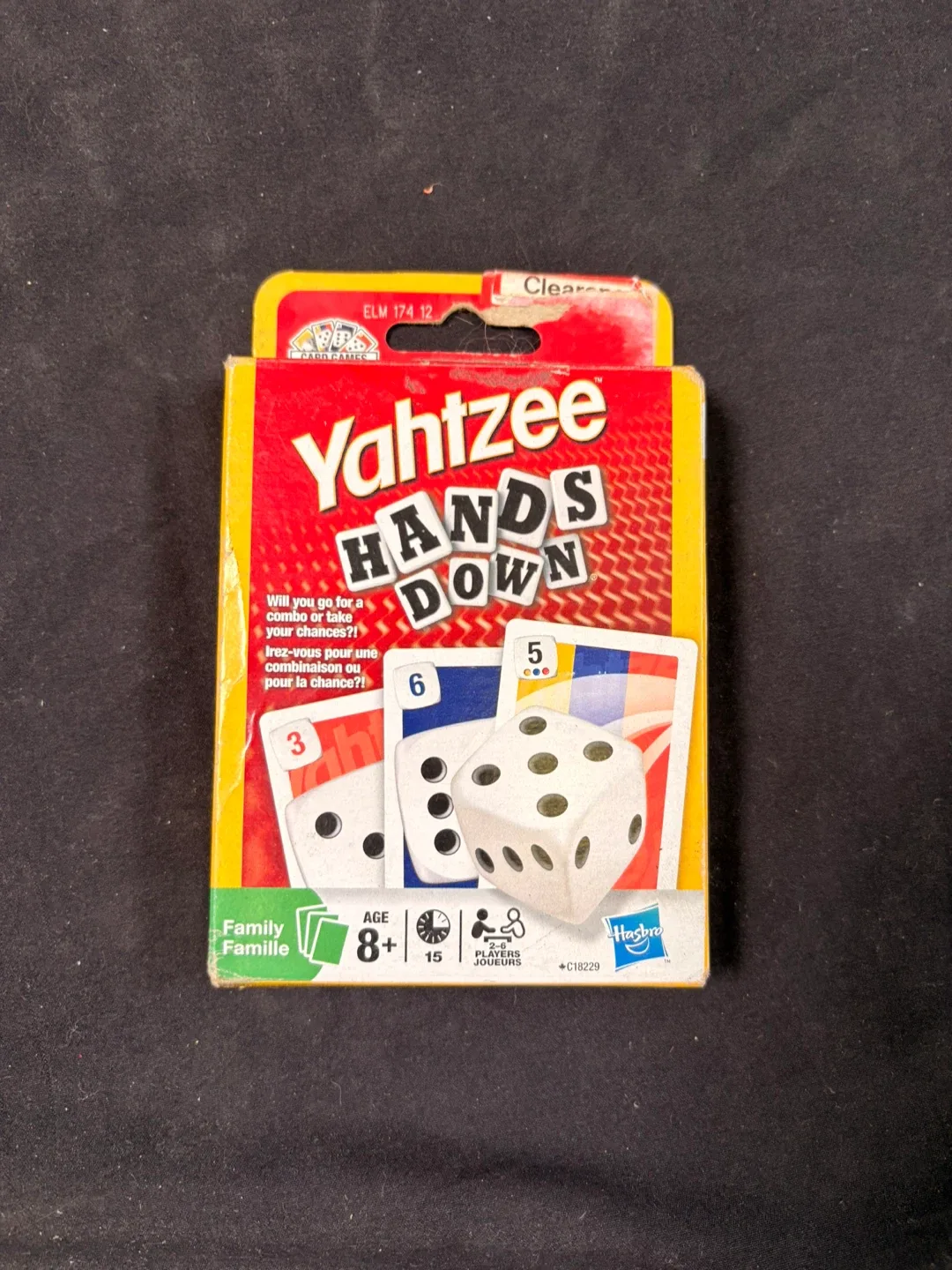 #cleanout Yahtzee Hands Down Card Game image indicator(2)