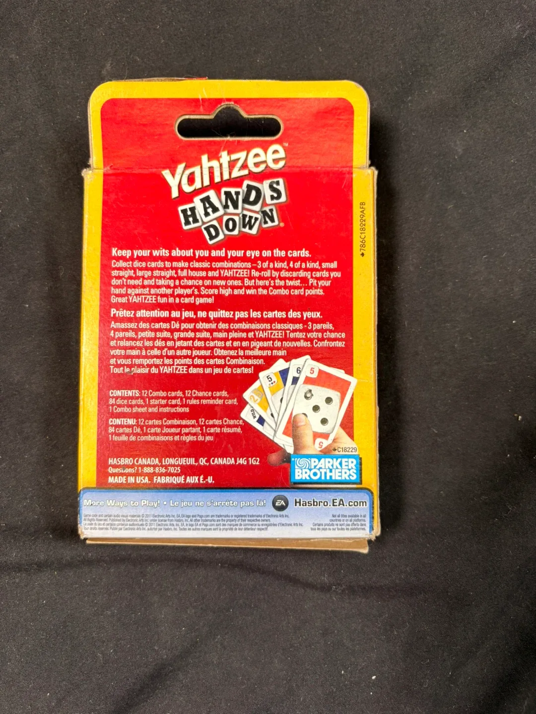 #cleanout Yahtzee Hands Down Card Game image indicator(4)