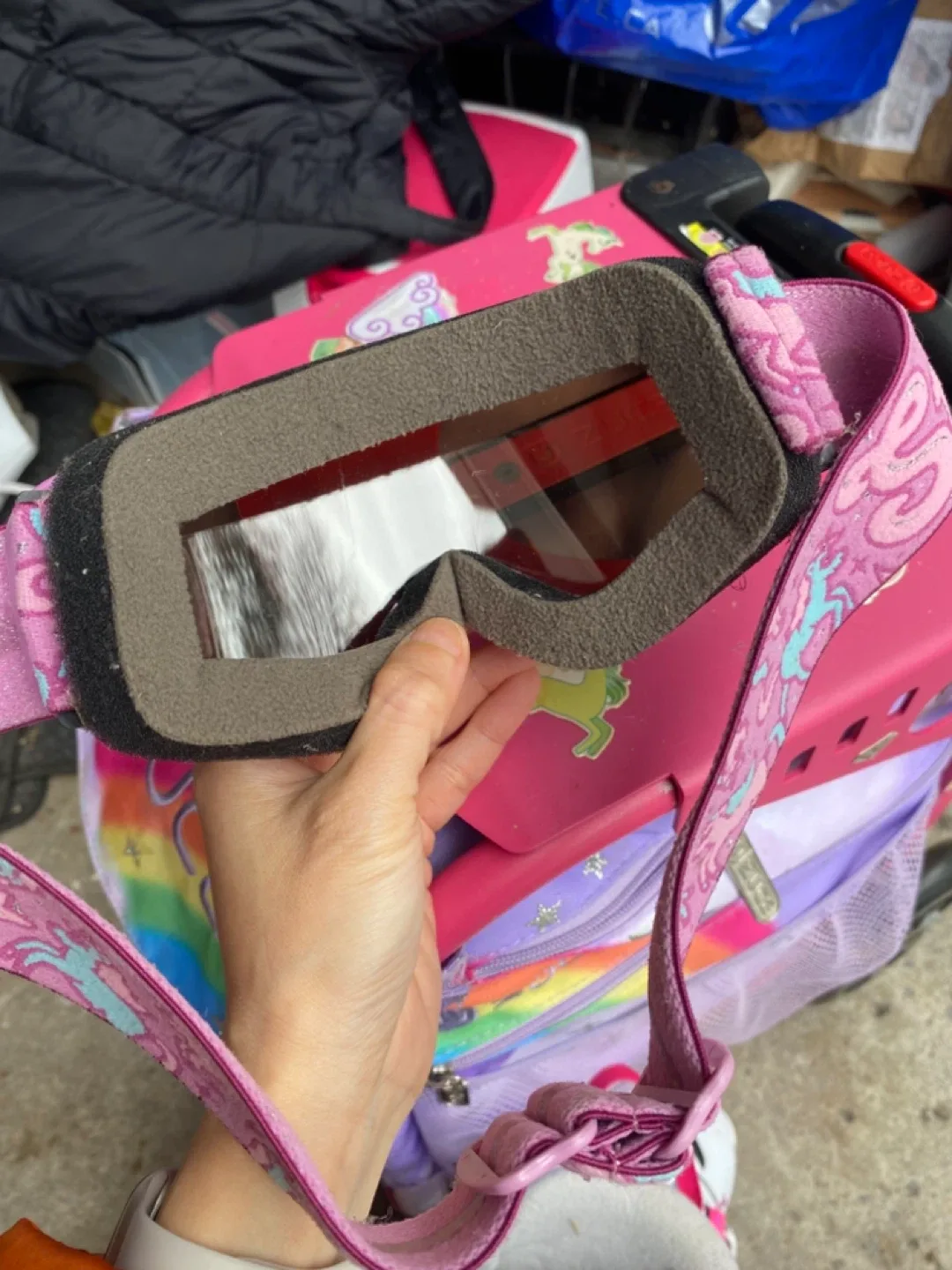 Spy Kids' Ski Goggles - Pink Unicorn Size S image indicator(2)