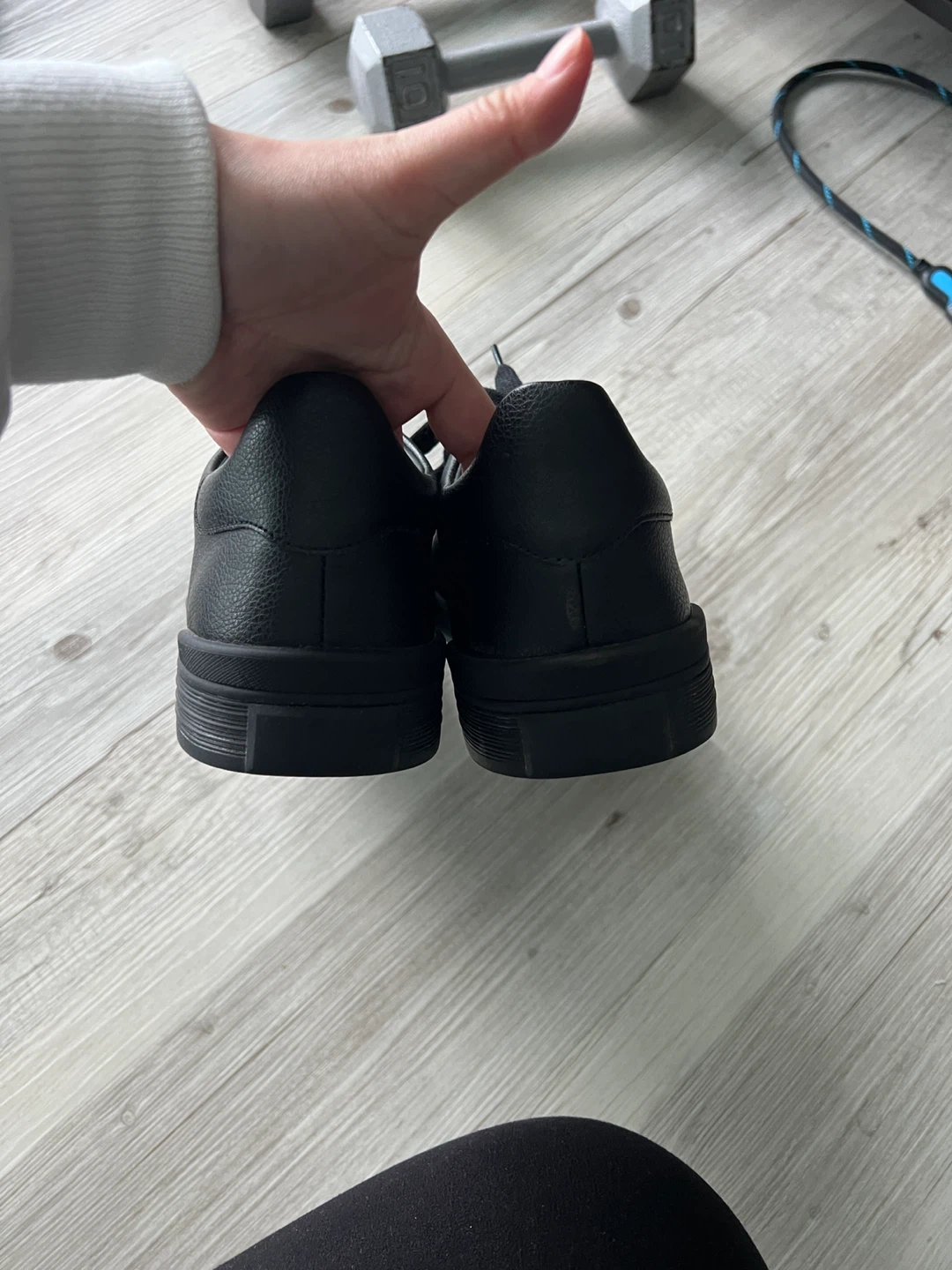 Men’s Black Sneakers - Size 10 - photo 5