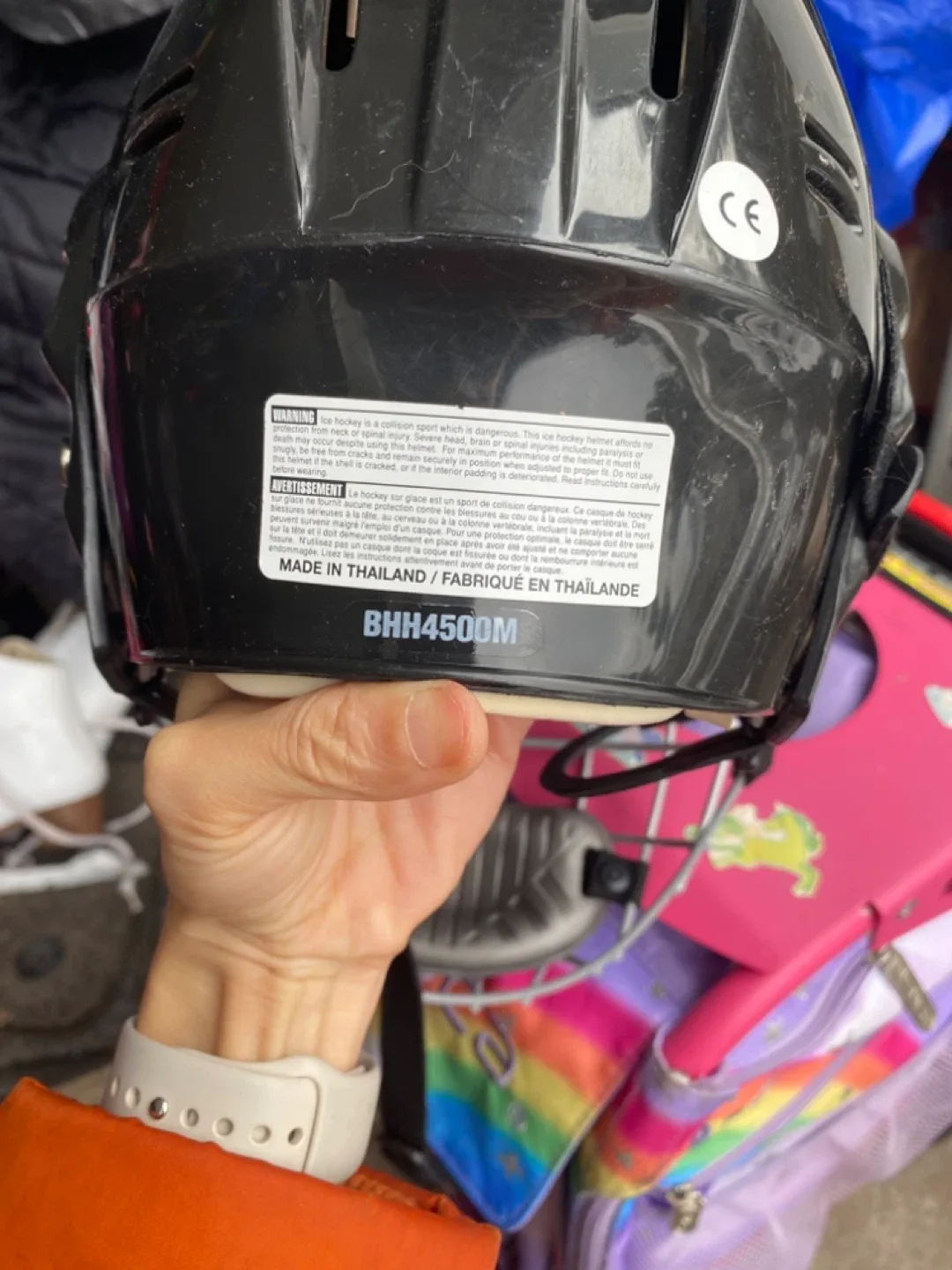 Bauer BHH4500M Hockey Helmet Size M image indicator(3)