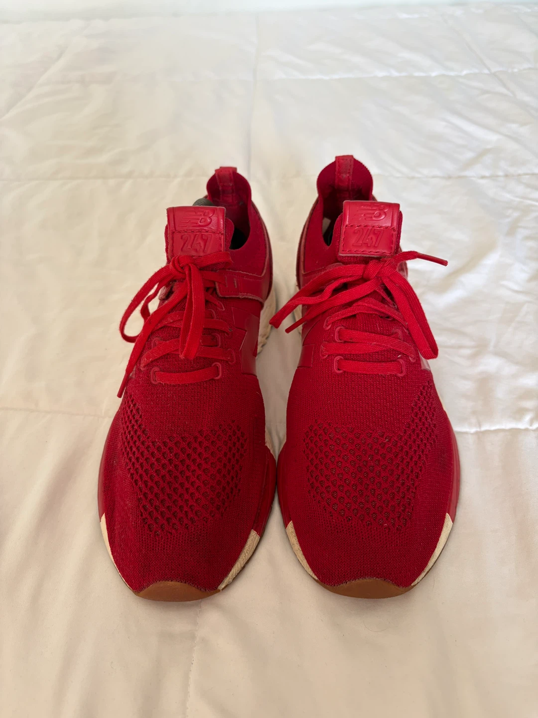 New Balance 247 Decon red gum 10 $70