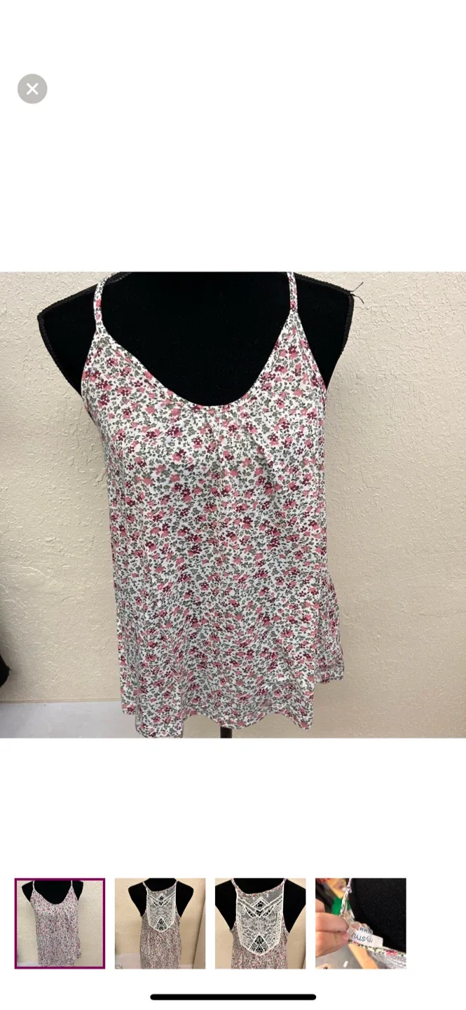 myStyle Floral Tank Top - Size M/M