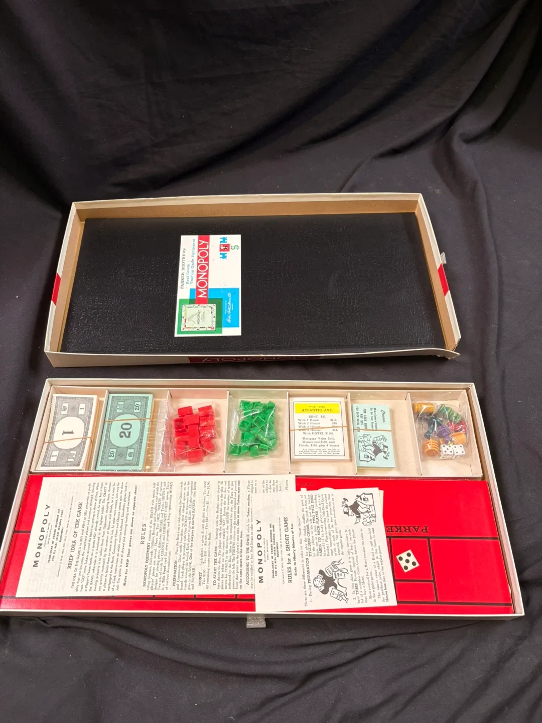#cleanout Vintage Monopoly Board Game - Parker Brothers image indicator(4)