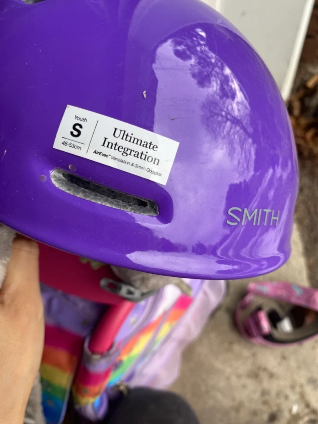 Smith Zoom Jr. Youth Ski Helmet - Purple, Size S image indicator(2)