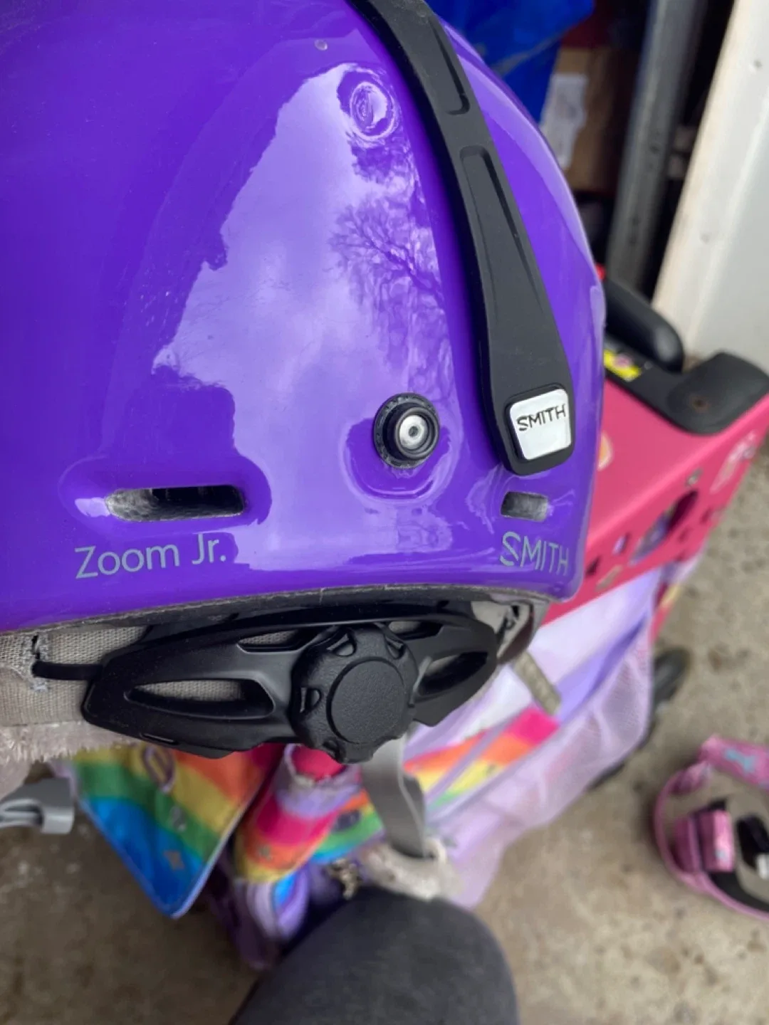 Smith Zoom Jr. Youth Ski Helmet - Purple, Size S image indicator(3)
