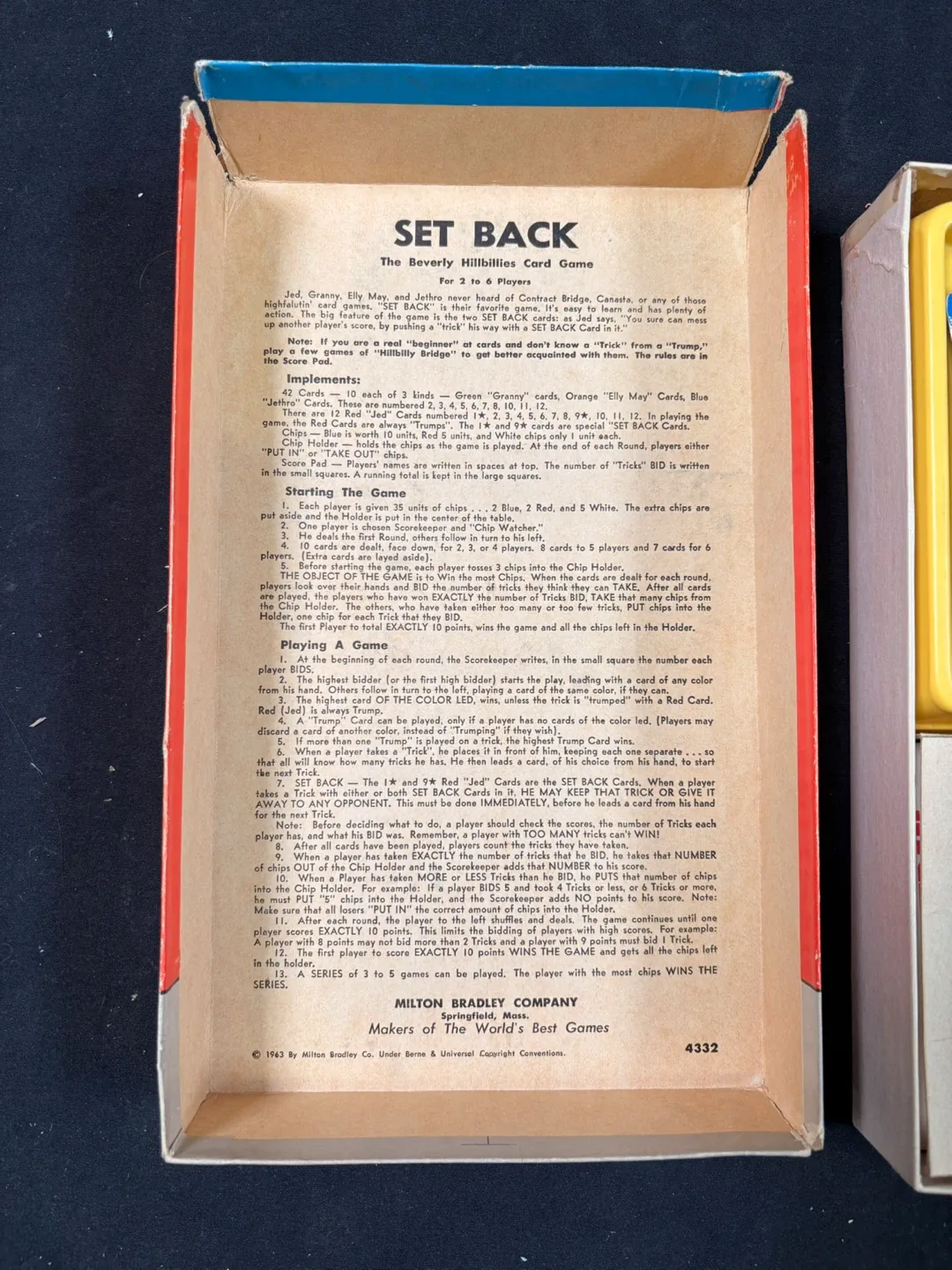 #cleanout The Beverly Hillbillies Card Game - Milton Bradley image indicator(7)