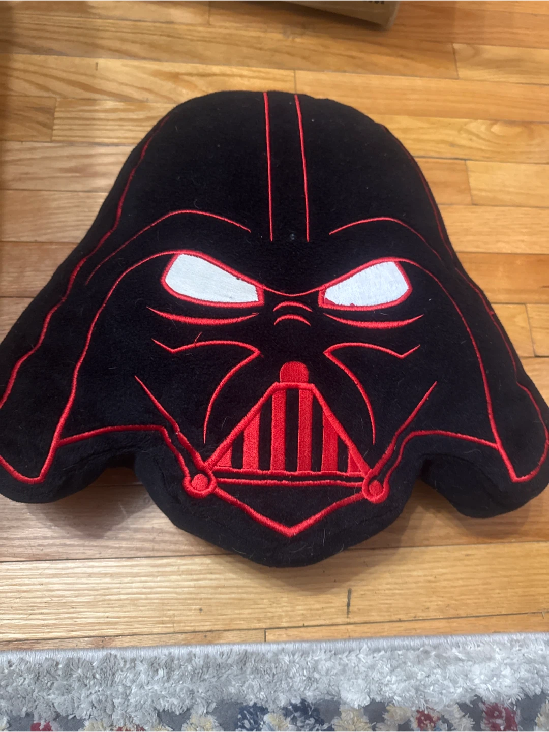 Darth Vader Pillow Black/Red #cleanout