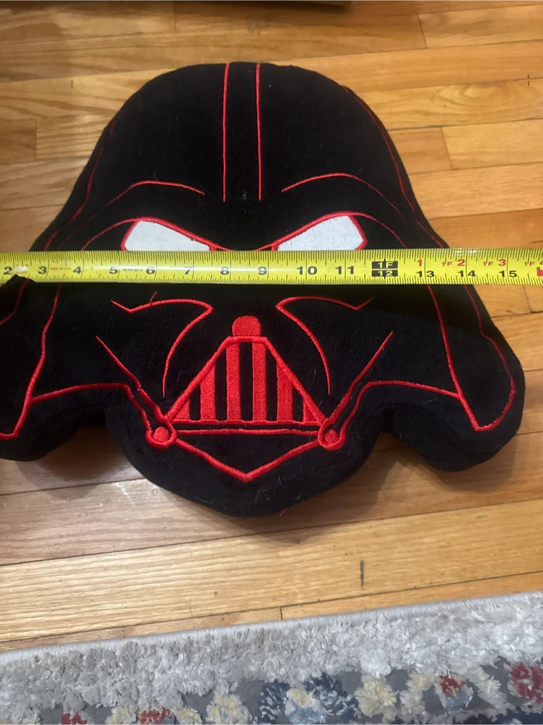 Darth Vader Pillow Black/Red #cleanout - photo 3
