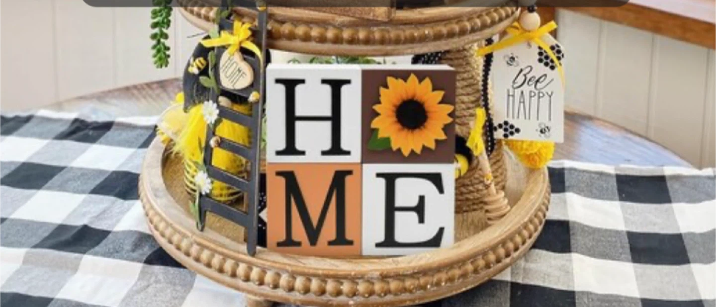 New Pack HOME Sunflower Decor Blocks - photo 2