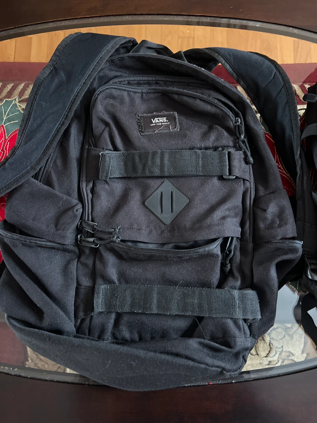 Vans Off The Wall Black Backpack - photo 2