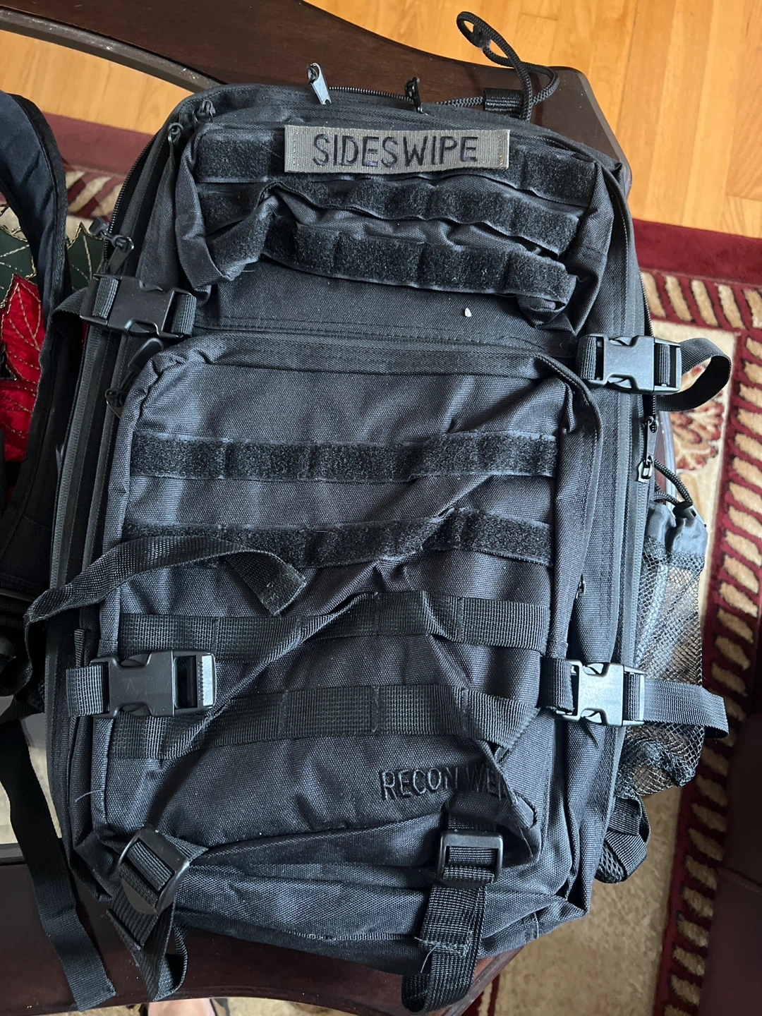 Vans Off The Wall Black Backpack