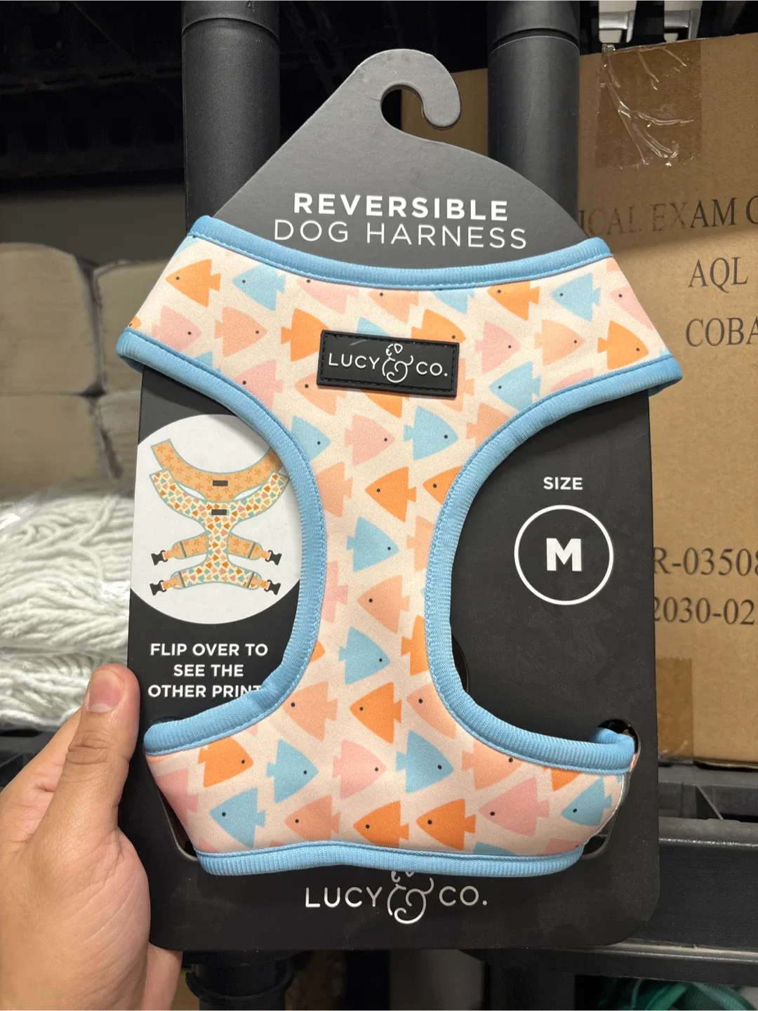 Lucy & Co. Reversible Dog Harness - Medium