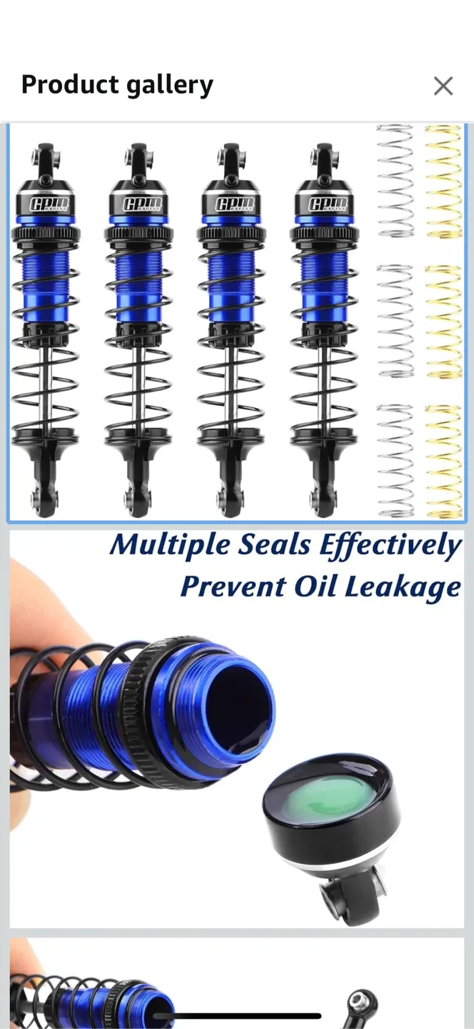 Himoto Racing Blue Shock Absorber