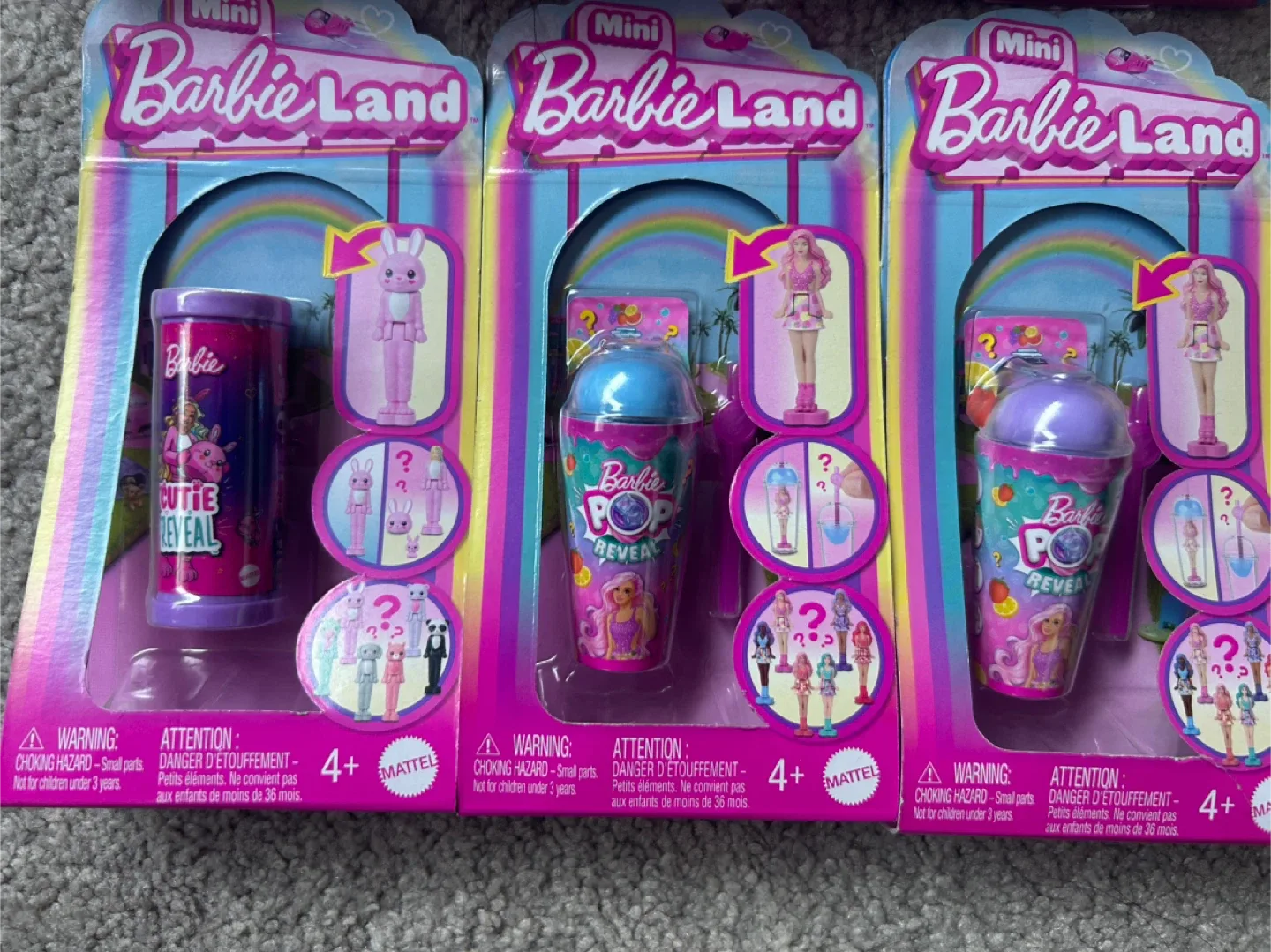 Mini Barbie Land Pop Reveal Doll - New! image indicator(3)
