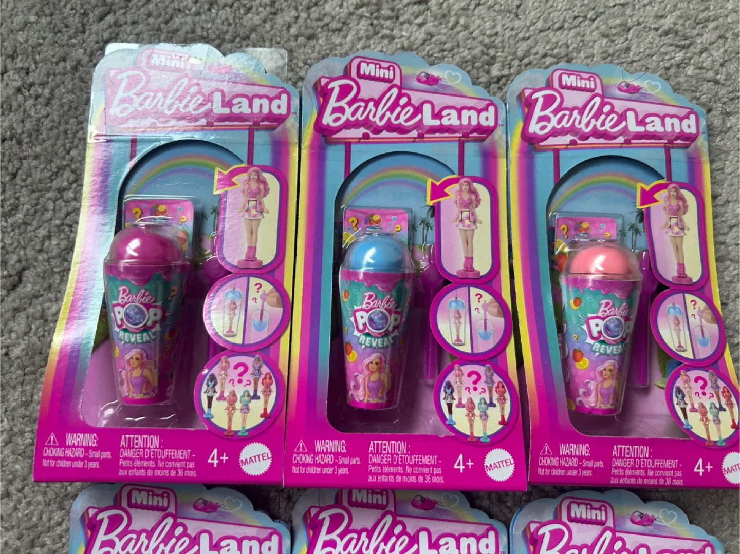 Mini Barbie Land Pop Reveal Doll - New! image indicator(4)