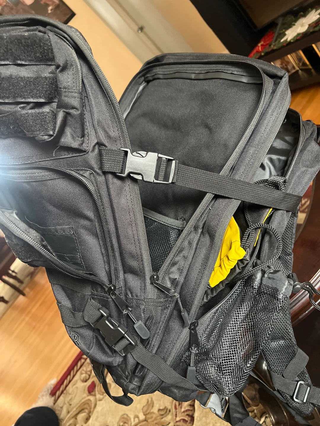 Vans Off The Wall Black Backpack - photo 3