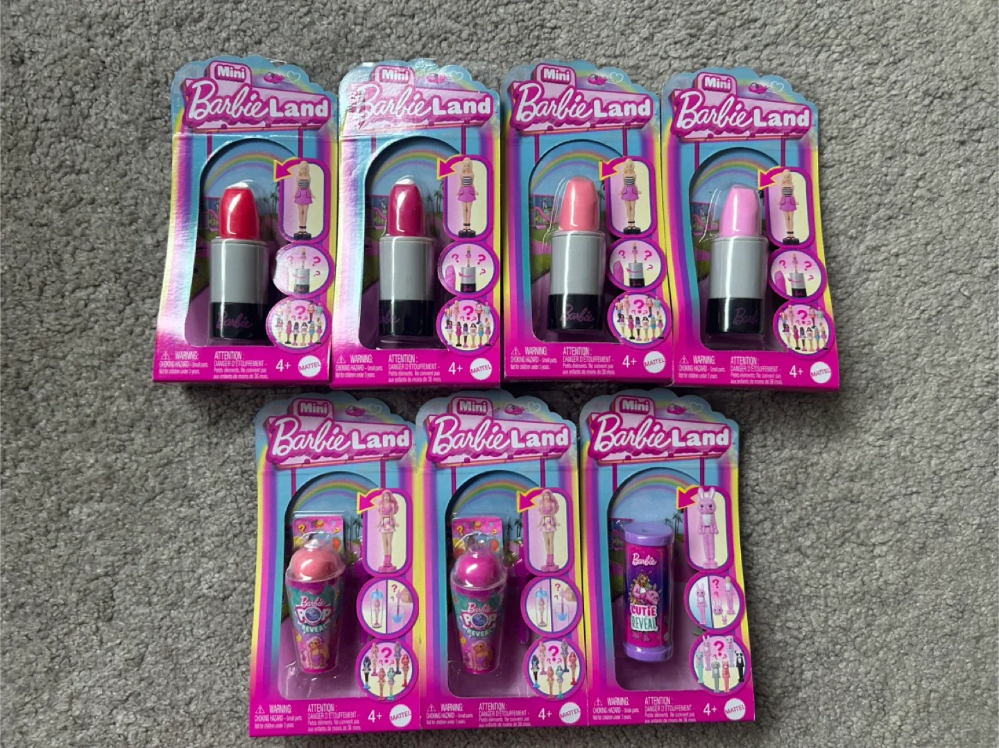 Mini Barbie Land mini dolls bundle  - New!