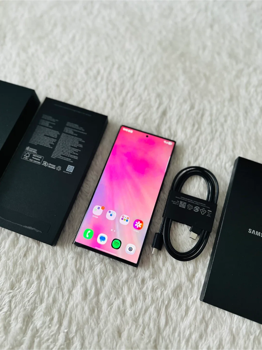 SAMSUNG GALAXY S23 ULTRA 256GB PHANTOM BLACK SM-S918W