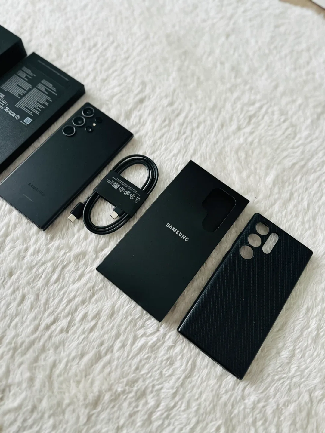 SAMSUNG GALAXY S23 ULTRA 256GB PHANTOM BLACK SM-S918W image indicator(8)