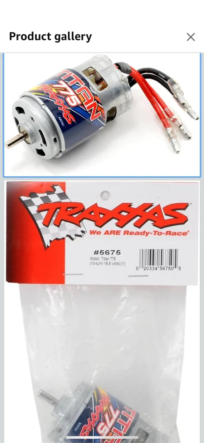 Traxxas Titan 775 Motor #5675 (New)