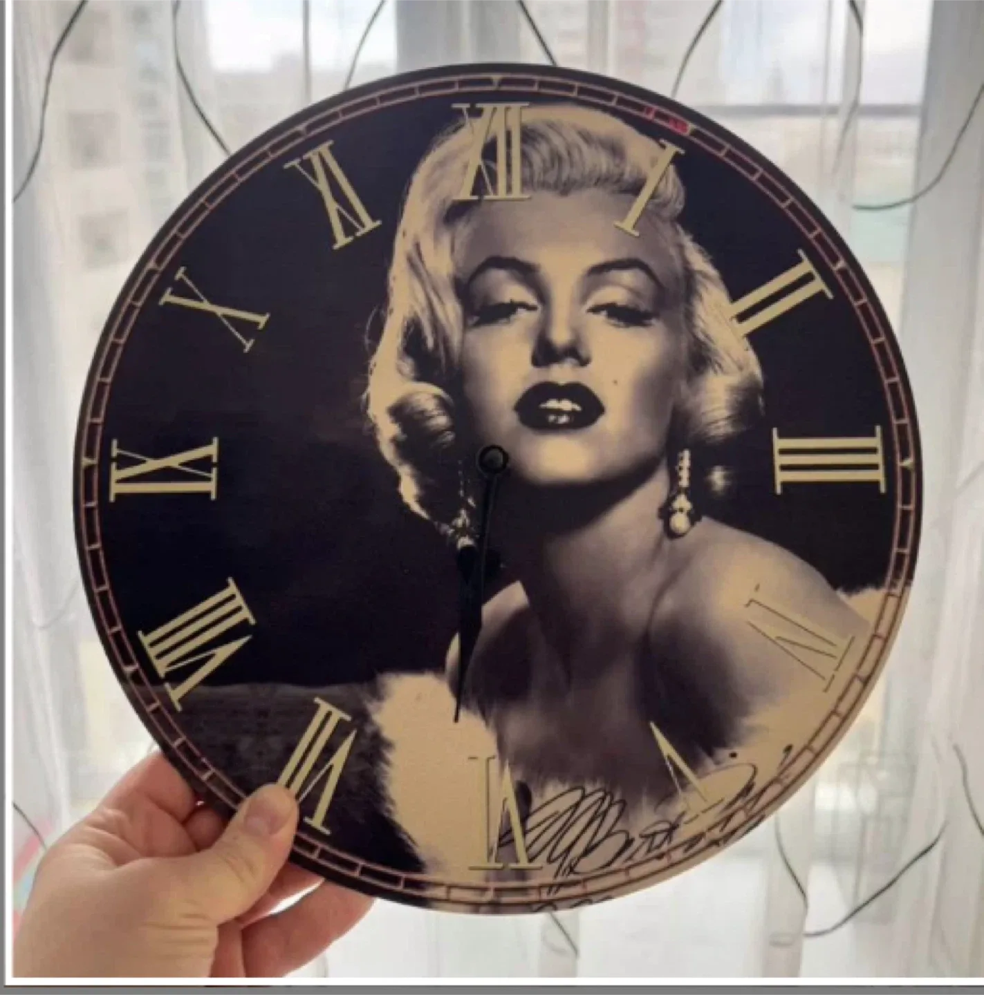 Marilyn Monroe Rare Vintage Wall Clock
