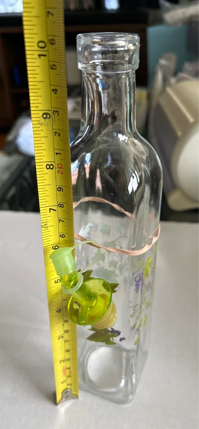 #Cleanout Olive Oil Dispenser Bottle with Spout image indicator(2)